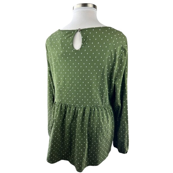 Matilda Jane Through Generations Embroidered Babydoll Top Diamond Print XXL NEW - Picture 7 of 10